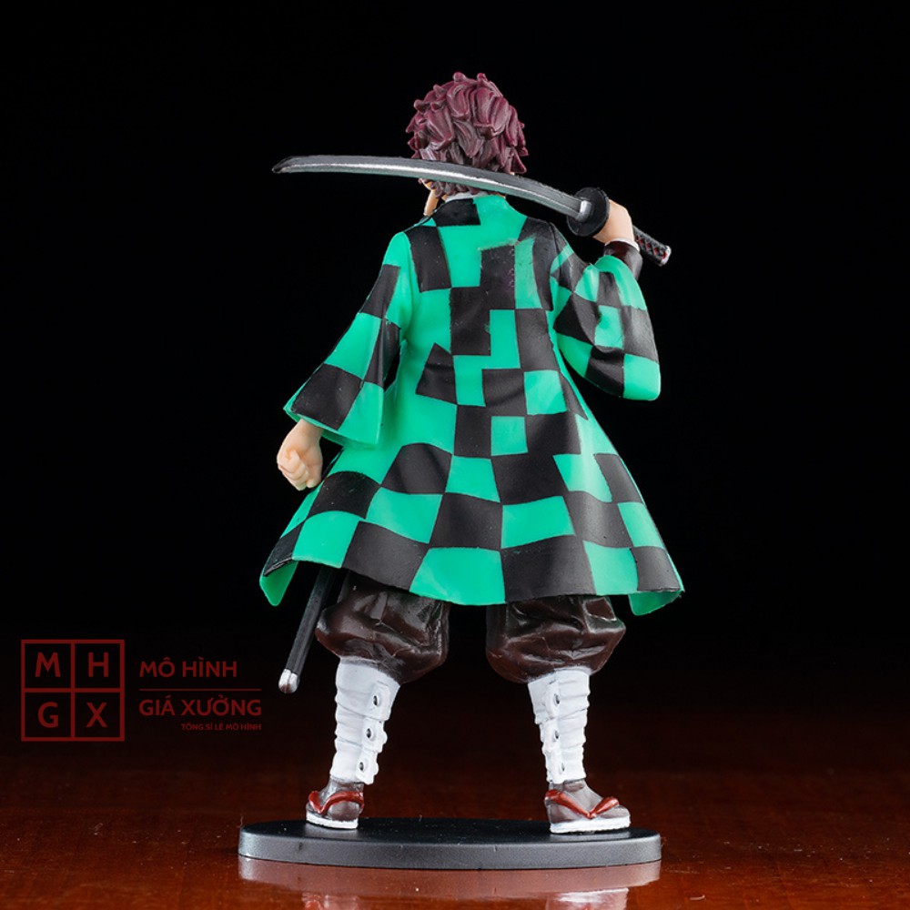 Mô hình Kimetsu No Yaiba figure Demon Slayer Kamado Tanjirou cao 16 cm- figure thanh gươm diệt quỷ