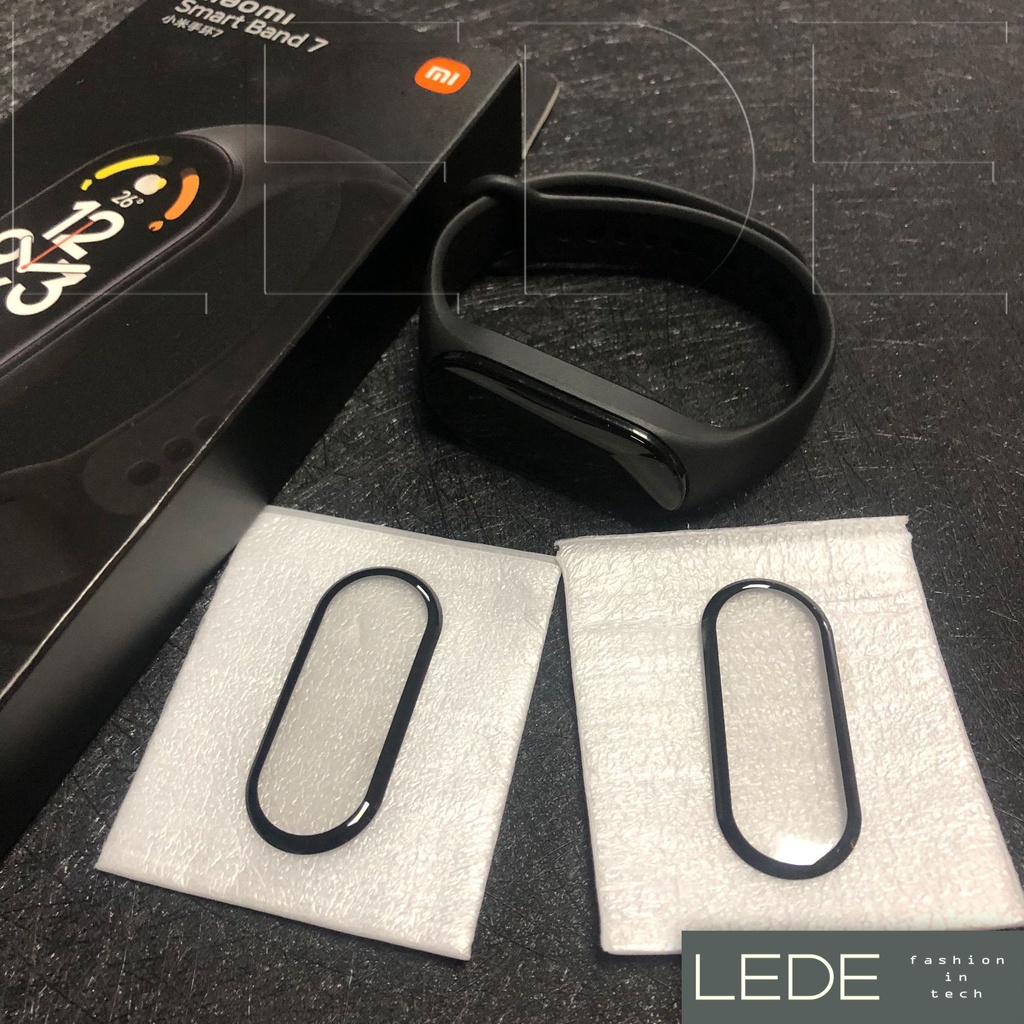 Miếng dán màn miband 7, miband 6, miband 5 3D Full màn, dán dẻo mi band 5/6/7 3D Full viền