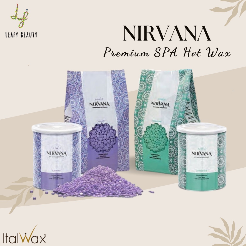 ❣ Sáp wax lông hương nước hoa cao cấp Nirvana Italwax - Không đau, không nóng - Leafy Beauty