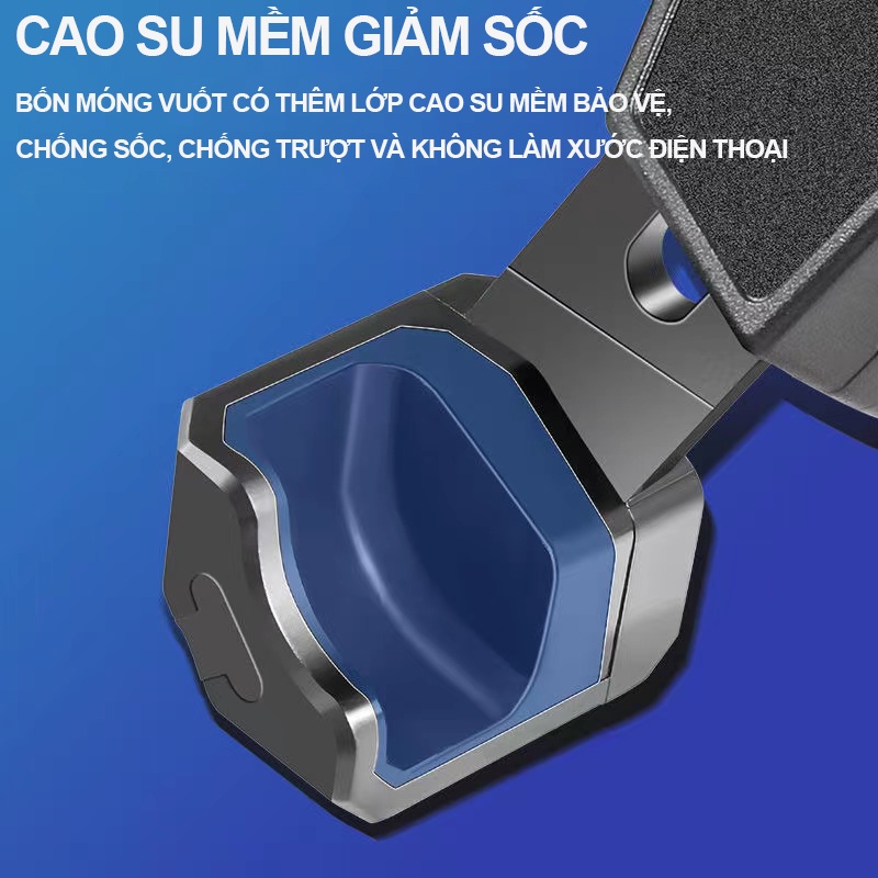 giá đỡ điện thoại xe máy/Giá đỡ điện thoại VNNETLAN C2 gắn xe máy chống cướp cực chắc chắn