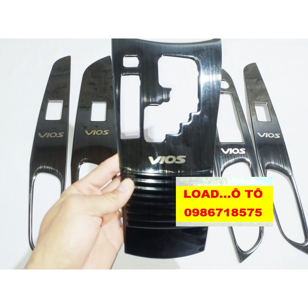 Ốp Nội Thất Xe Toyota Vios 2022-2014 Vân Titan Cao Cấp Nhất Thị Trường Có Đủ Hai Bản Số Sàn Và Tự Động