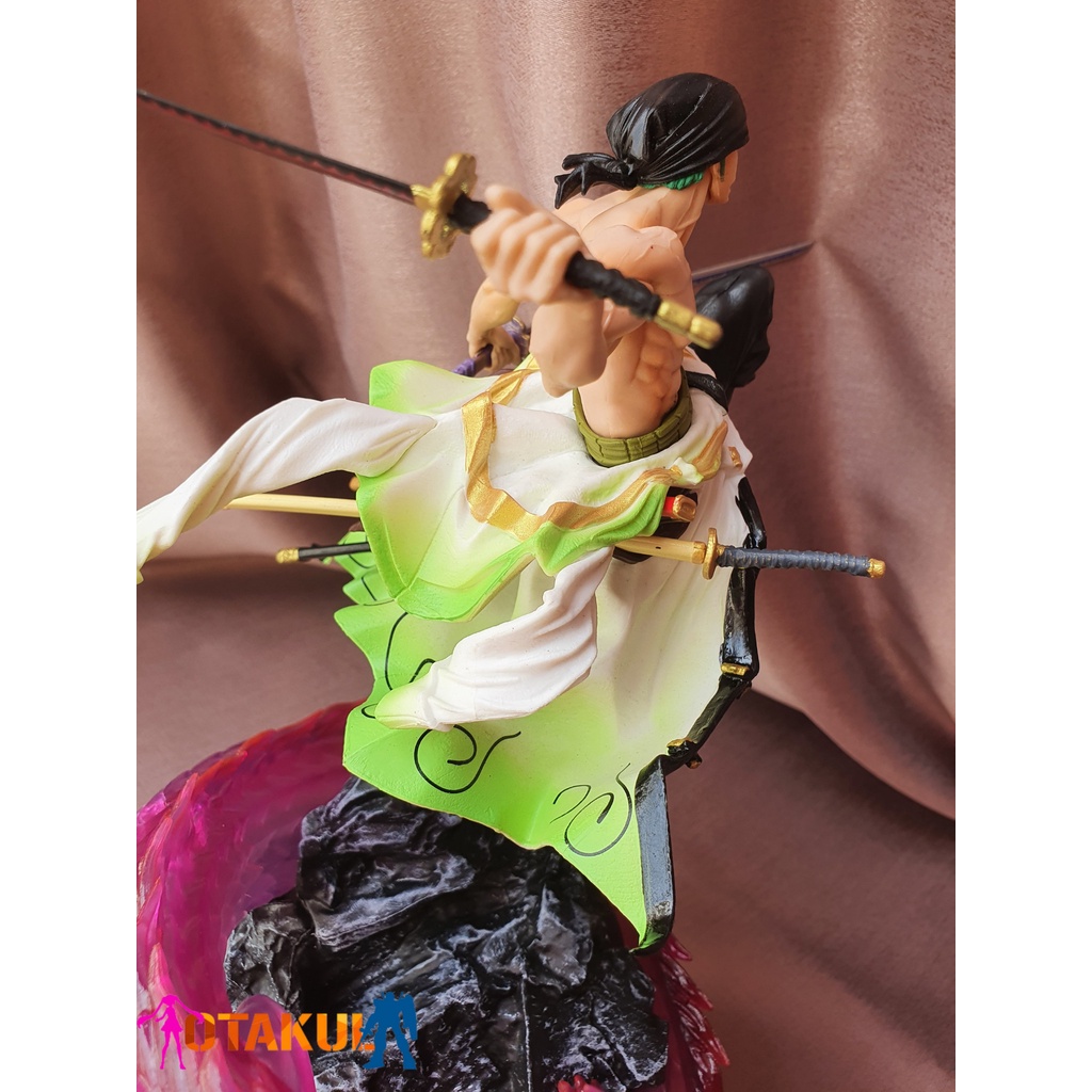 [Ảnh Thật cao 35cm] Mô Hình Figure Roronoa Zoro Rồng Tím - One Piece