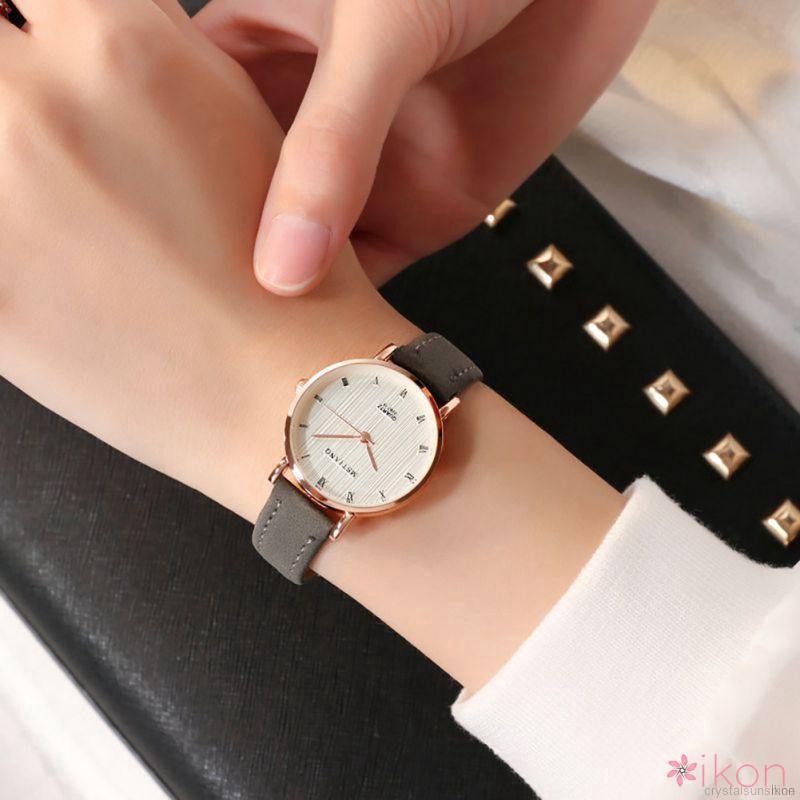 Đồng hồ kim dây da thời trang nữ tính | BigBuy360 - bigbuy360.vn