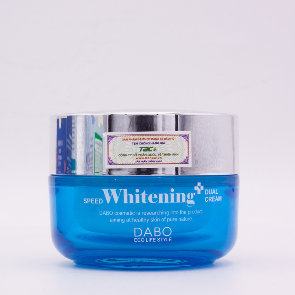 Kem Dưỡng Trắng Da Mờ Thâm Nám Tàn Nhang DABO SPEED WHITENING DUAL CREAM