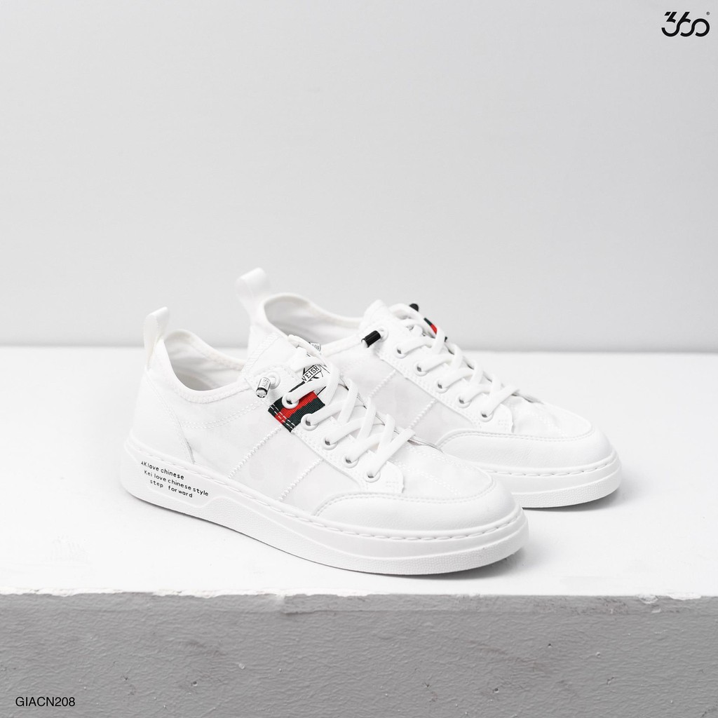 Giày sneaker nam thương hiệu 360 BOUTIQUE trẻ trung, phong cách - GIACN208 | BigBuy360 - bigbuy360.vn