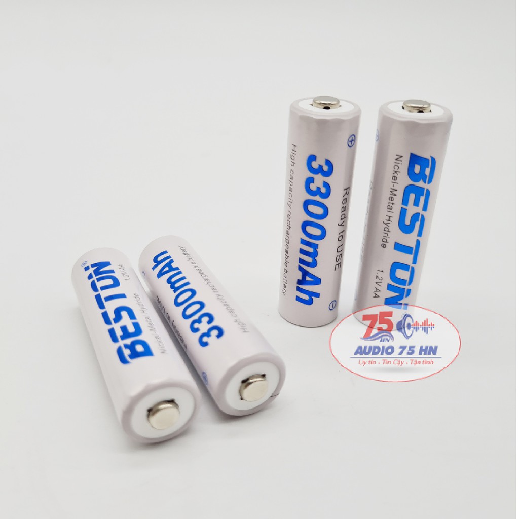 Pin sạc AA BESTON cao cấp - Pin tiểu sạc AA BESTON 3300mAh