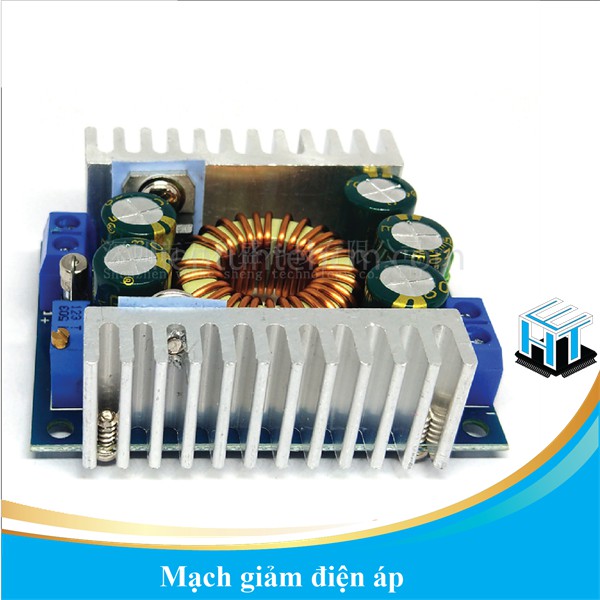 Module hạ áp buck từ 4.5-30Vdc xuống 1.25-30Vdc 12A 150W