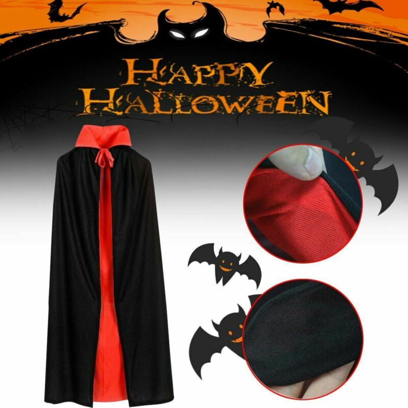 Áo Choàng Hóa Trang Ma Cà Rồng Dịp Halloween Cho Người Lớn Và Trẻ Em