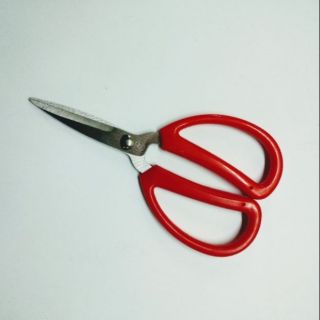 Kéo cắt đa năng cán đỏ, kéo cắt dài 17cm