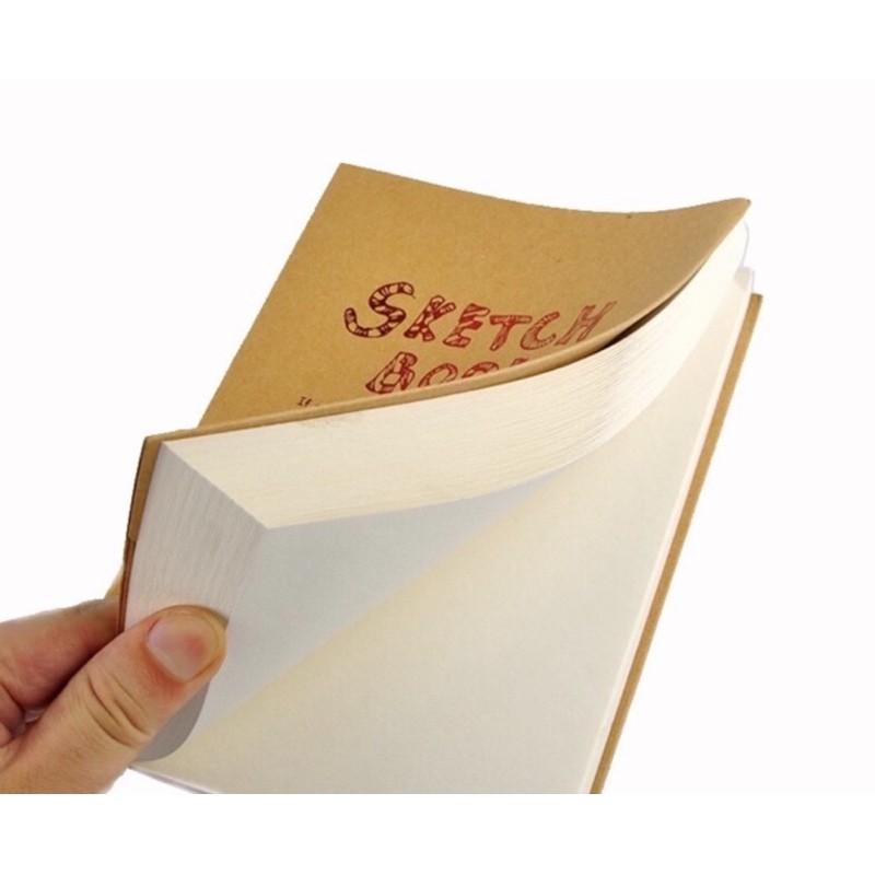 Sổ vẽ Sketch Book A4/A5  sổ vẽ ký hoạ 100gsm