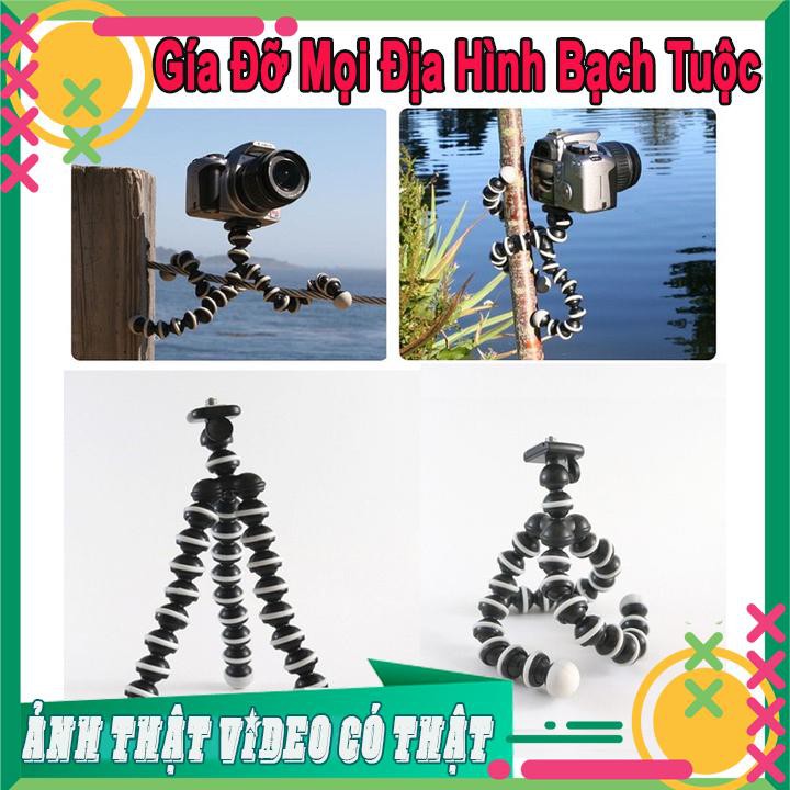 GIÁ ĐỠ BẠCH TUỘC 3 CHÂN ĐA NĂNG - GIỮ MÁY Ở MỌI THẾ + ĐẢM BẢO CHẤT LƯỢNG - BẢO HÀNH ĐỔI TRẢ + SPTRANG