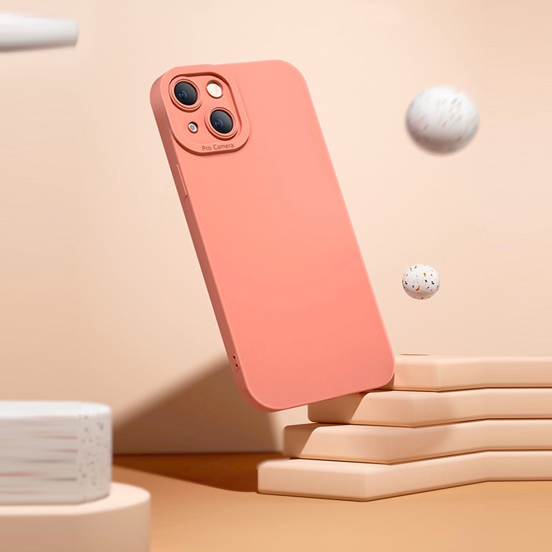 Ốp Điện Thoại Silicon Góc Vuông Mềm Bảo Vệ Camera Cho Xiaomi Mi 11 Lite 5G NE 11T 10T Pro 10