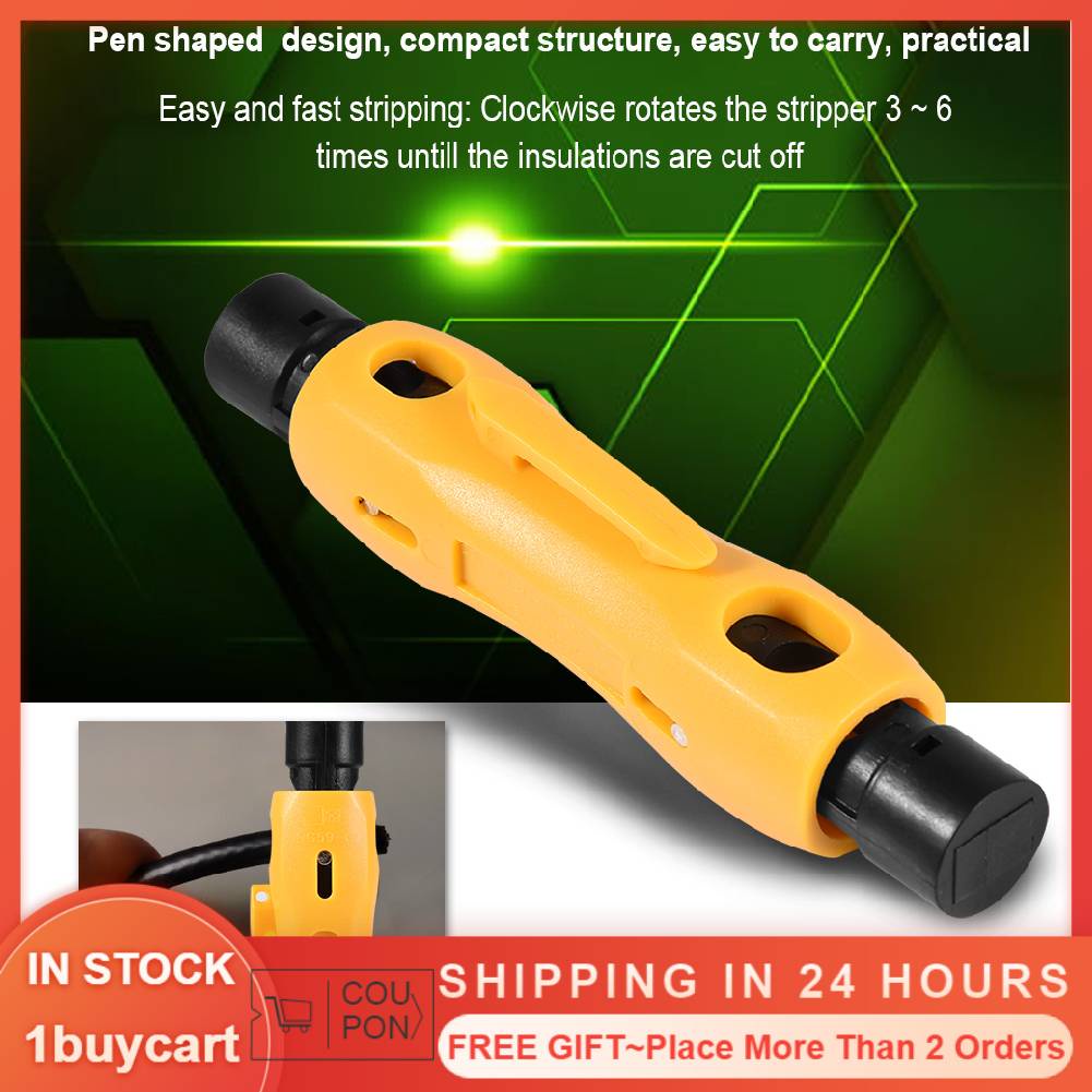 Dụng cụ tuốt vỏ dây cáp RG59 RG6 RG7 RG11 tiện dụng