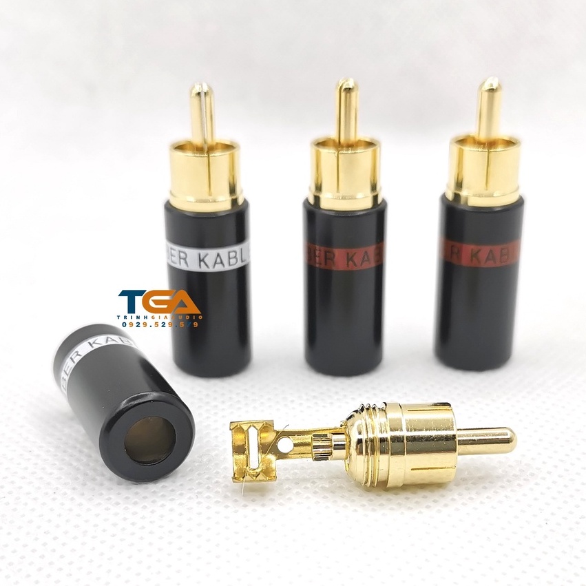 Jack Hoa sen, RCA, AV hãng Kimber, chân đồng