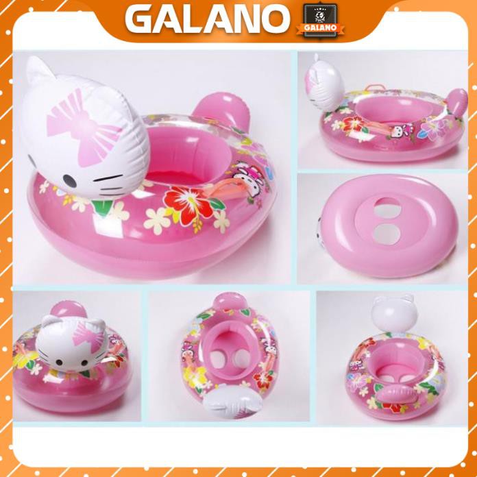 Phao Bơi Xỏ Chân Trẻ Em GALANO Chống Lật An Toàn Cho Bé Hình Động Vật Dễ Thương SS-001040