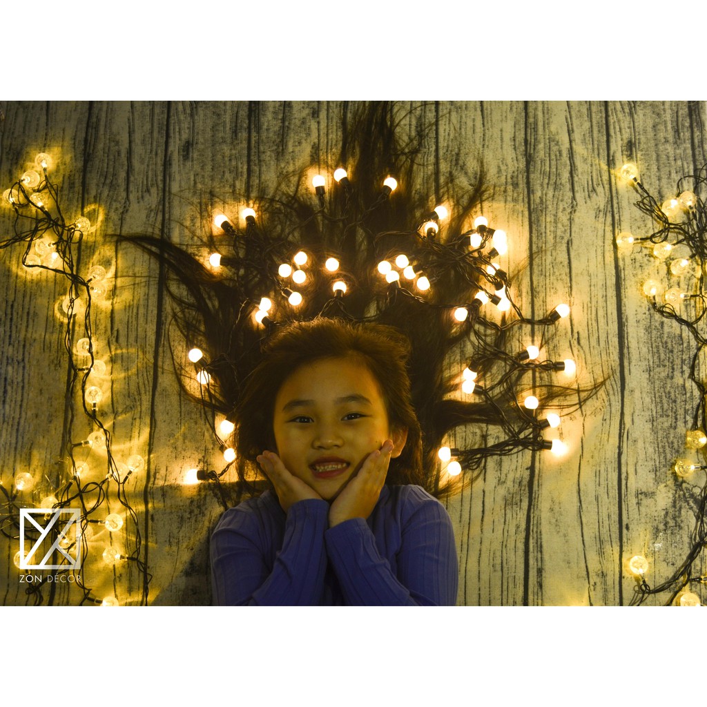 ĐÈN CHERRY LIGHTS DECOR (50 bóng) dài 7m.