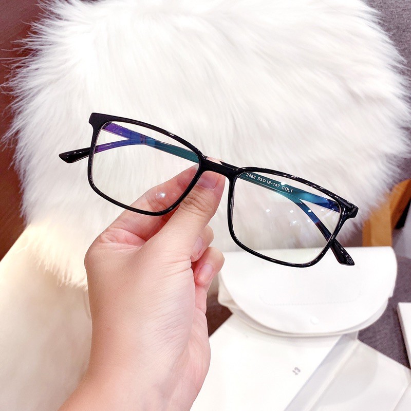 MẮT KÍNH THỜI TRANG GIẢ CẬN FORM VUÔNG SIÊU MẢNH B553 | BigBuy360 - bigbuy360.vn