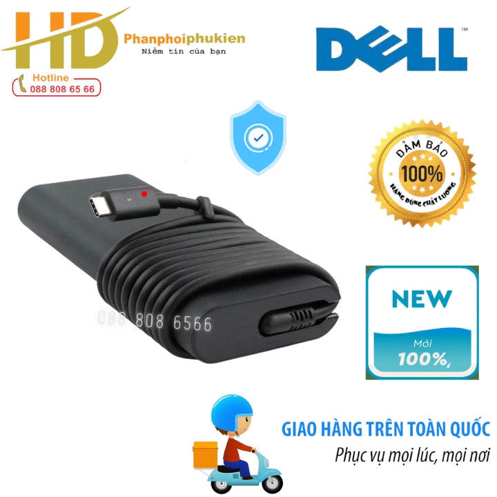 Sạc dành cho Laptop DELL XPS 15 9500 9510 130W TYPE C