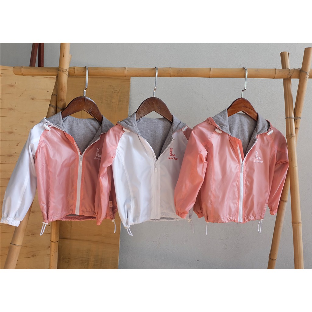 Áo khoác gió 2 lớp mềm cho bé 1-3 tuổi - LeeChan VN 2019