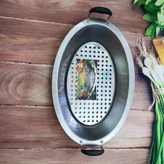 Khay om cá inox cao cấp đa năng