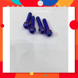 Ốc GR5 titanium 6li25 ốc bắt cùm tay thắng , tay côn