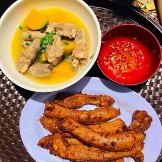 SƯỜN QUE ƯỚP SẴN. 500G(GIAO HỎA TỐC)