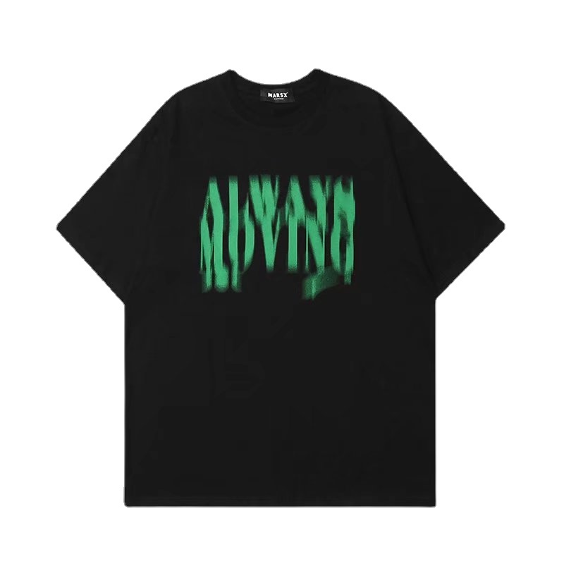 Áo Thun Tay Ngắn Dáng Rộng In Chữ Thoải Mái Thời Trang Mùa Hè Cho Nam