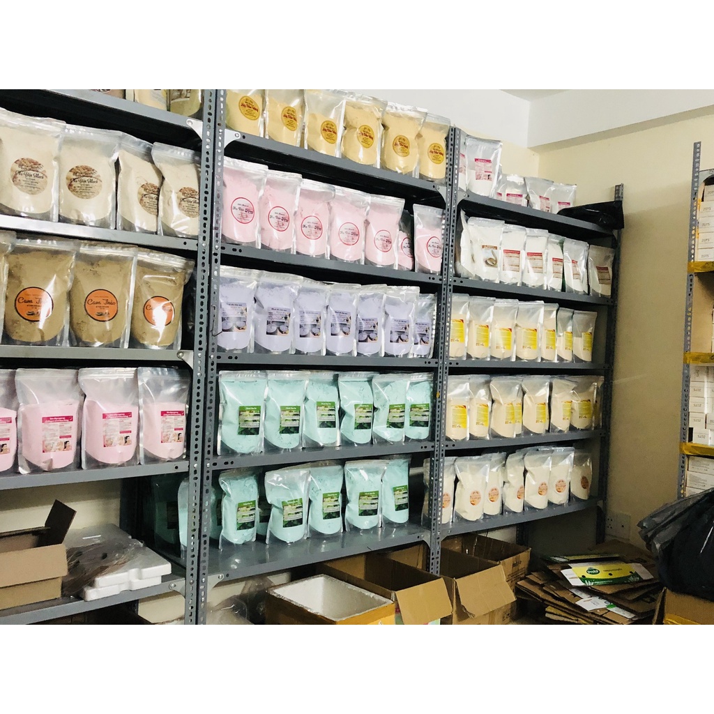 Bột mặt nạ trà xanh dưỡng da cao cấp túi zíp 1kg