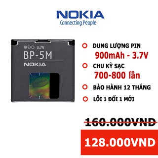 [Dùng Thử 7 Ngày] Pin Nokia 6200c/ 6220c/ 6500s/ 7379/ 7390/ 8600Luna/ BP5M BH 12 Tháng