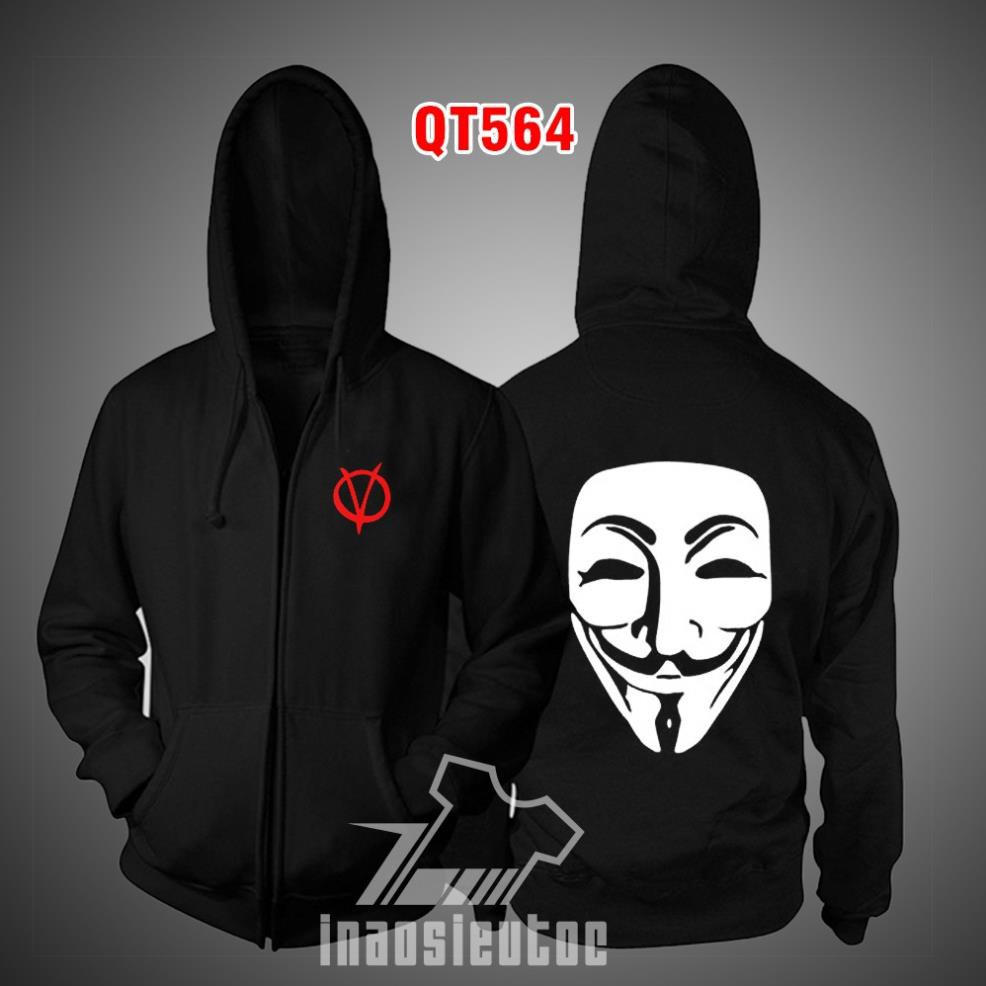 [SIÊU RẺ] Áo khoác Hacker Anonymous đẹp giá rẻ chất lượng / uy tin chất lượng