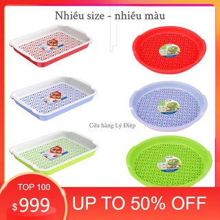 Khay trà-Khay úp ly cốc nhựa Duy Tân-Nhiều màu-Tiện dụng