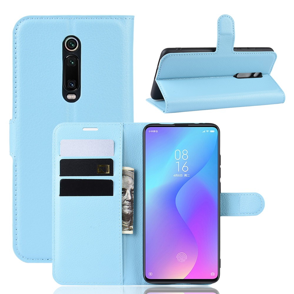 ốp Xiaomi Redmi K30 5G Case K20 6 Pro 6A Go Note 5 Pro Flip Cover Ví Wallet Leather Card Slot TPU Bumper Bao da Gập lưng