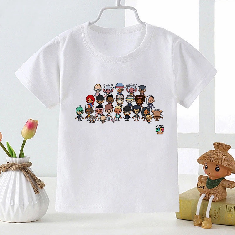 Áo Thun Trẻ Em tocaboca toca boca life world