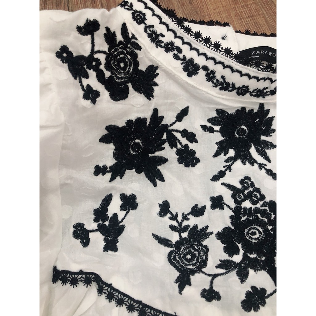 Áo Đầm Zara thêu