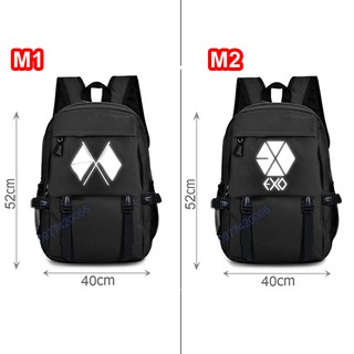 cặp EXO, balo fan EXO, túi EXO-L ( có ngăn đựng laptop) - nam, nữ đều mang được