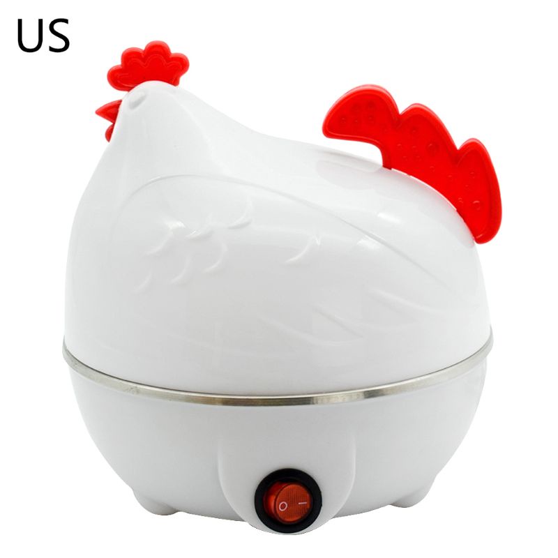 Máy Hấp Trứng 7 Ngăn Đa Năng Kiểu Hoạt Hình Dễ Thương
