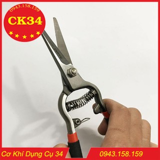 Kéo cắt tỉa cây, cắt cành mũi thẳng Asaki AK-8648 8inch