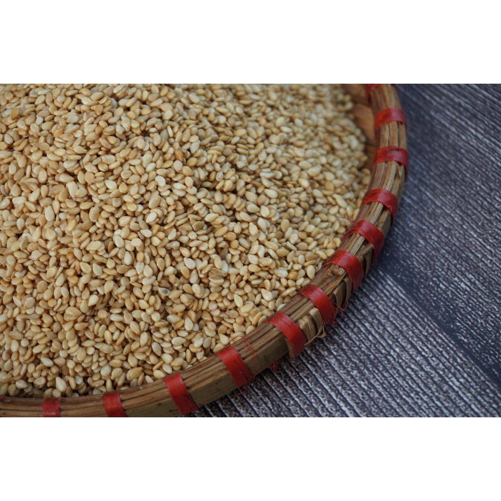 Hạt mè, vừng trắng 100g nguyên liệu làm bánh trung thu