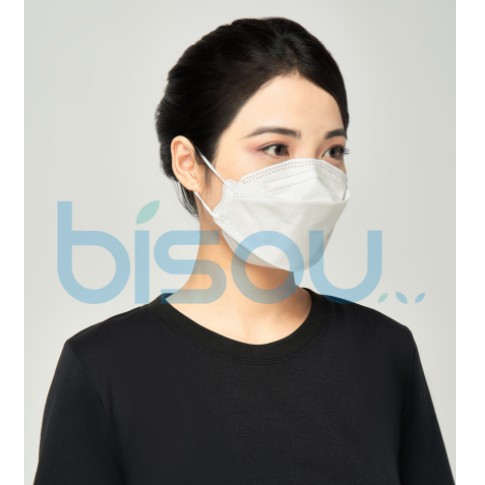 Khẩu trang Bisou KF94 không lem son môi, thoải mái, không ngạt | BigBuy360 - bigbuy360.vn
