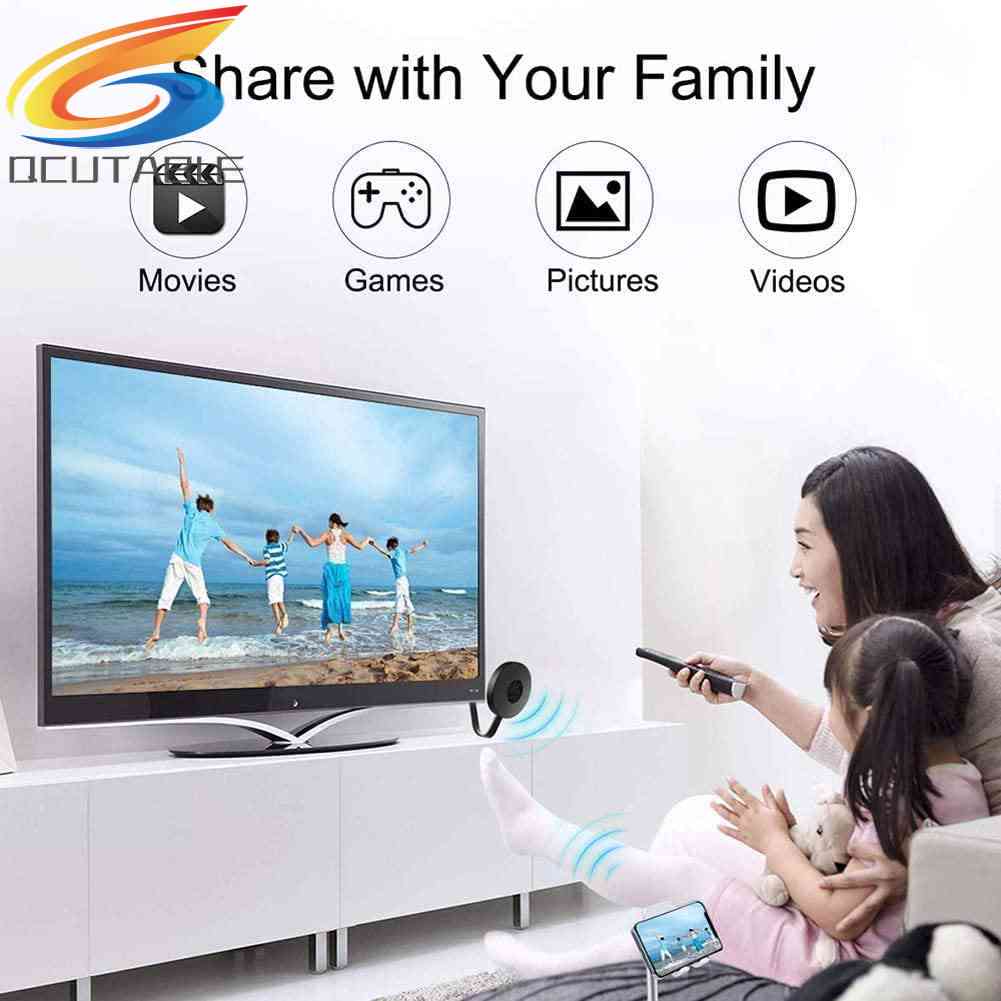 Thiết Bị Nhận Tín Hiệu Màn Hình Không Dây G12 4K HDMI Cho TV / Máy Chiếu