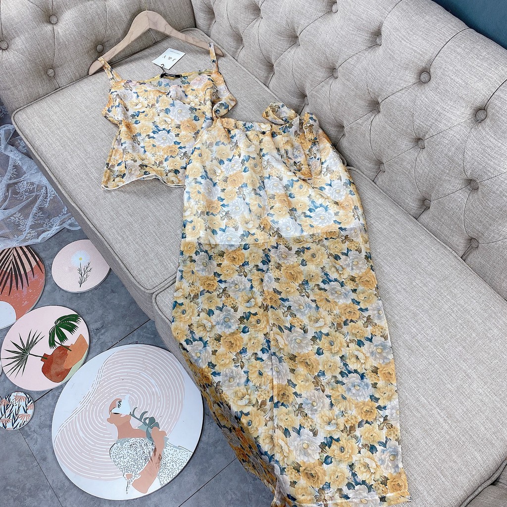 Set đồ nữ cá tính, set váy liền thân đi chơi sang chảnh mùa hè đẹp 8A00180 | BigBuy360 - bigbuy360.vn