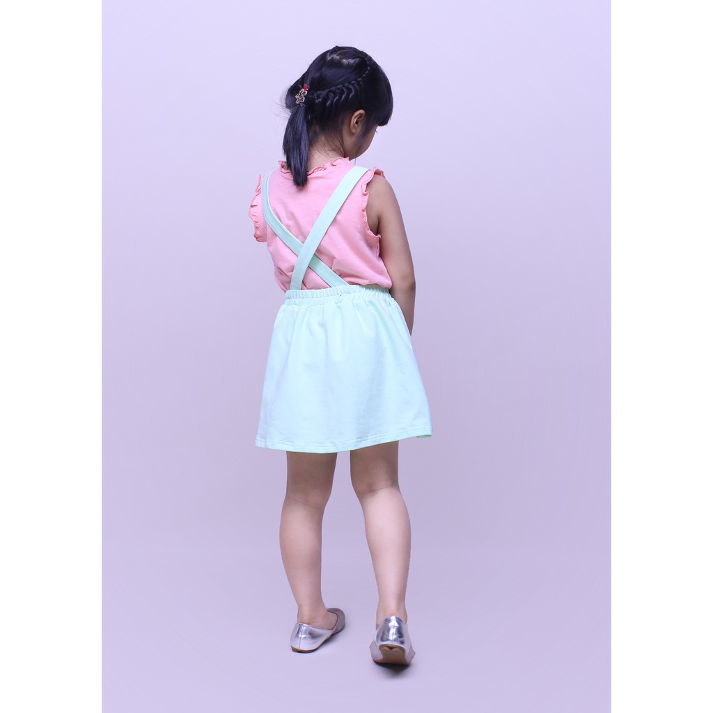 Chân váy bé gái yếm từ 10kg - 35kg để đi chơi GVZ2619 - JADINY