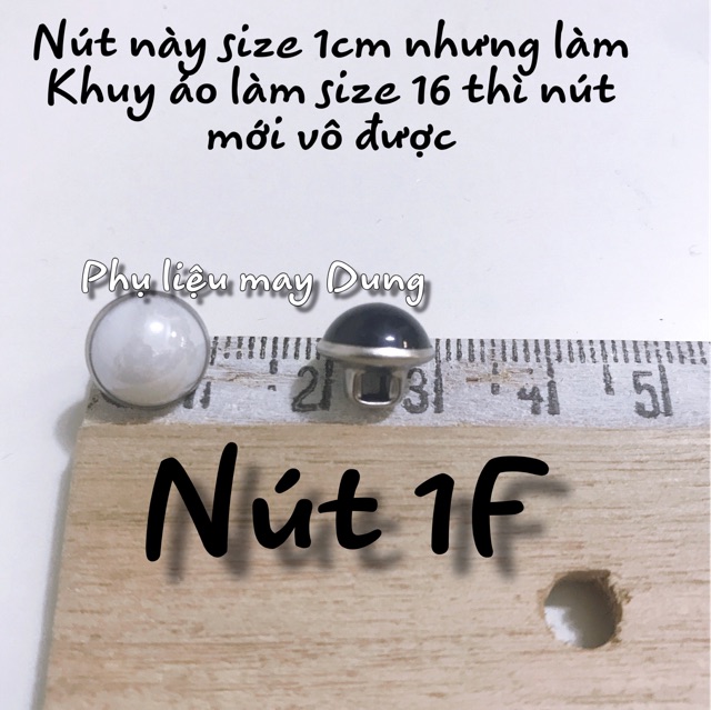 Nút sắt tròn size 1cm