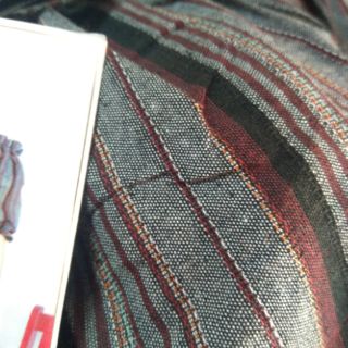 Set váy trễ vai sọc