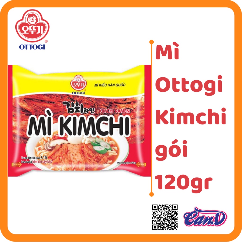 Mì Ottogi Kimchi gói 120gr