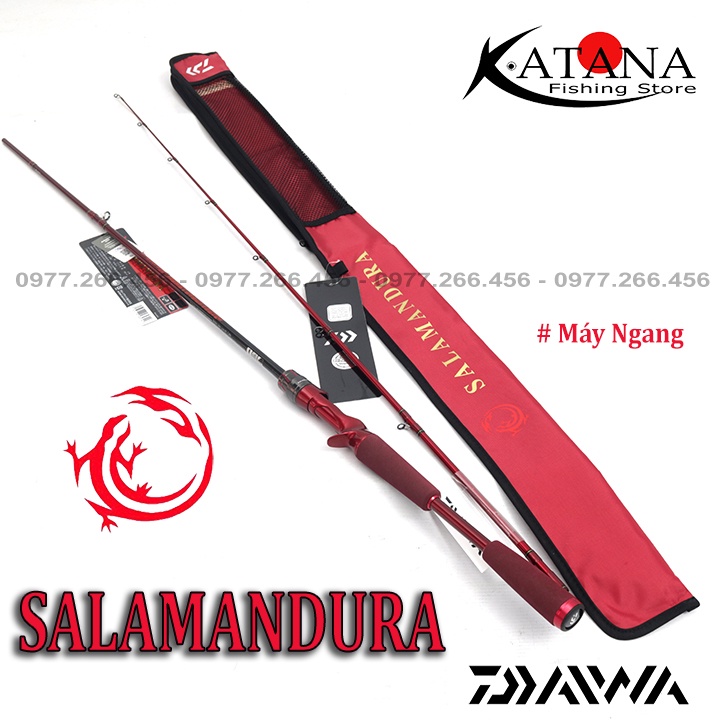 Cần Câu Lure Daiwa - SALAMANDURA - đằng cấp rồng đỏ