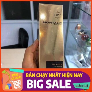 [CHUẨN AUT] Nước Hoa Unisex Montale Spicy Aoud 100ml