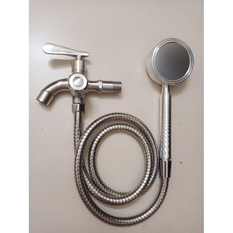 Củ sen tắm lạnh inox 304 - Vòi sen tắm Nhôm LIỀN KHỐI nước chảy SIÊU MẠNH