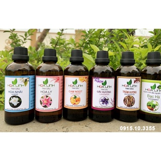 CHAI 50ML Tinh dầu BẠC  Hà - SẢ CHANH - QUẾ  nguyên chất XÔNG PHÒNG , ĐUỔI MUỖI (Tặng vỏ lọ treo xe)