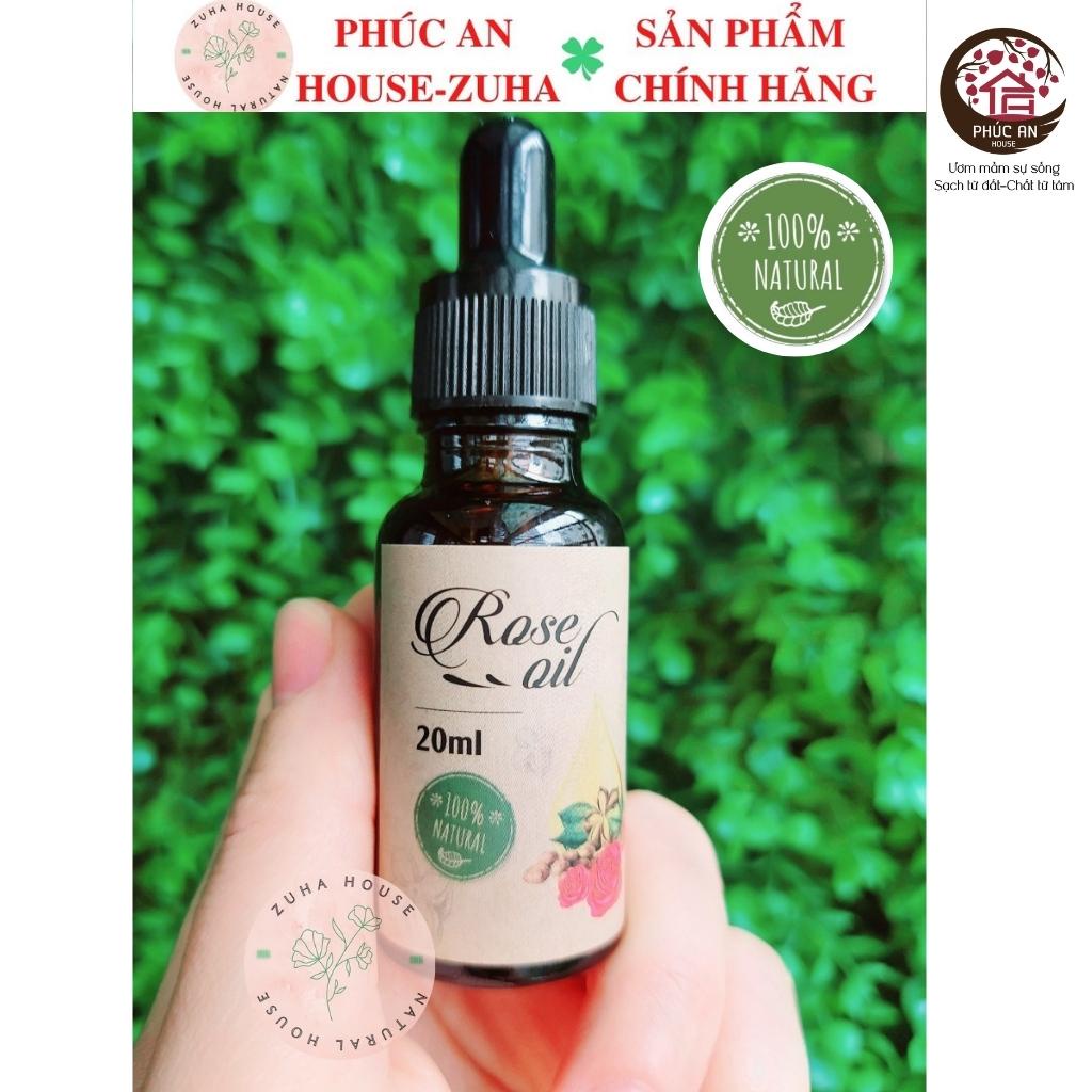 Dầu Dưỡng Hoa Hồng Phúc An House Tinh Chất Hoa Hồng Sachi Inchi Thiên Nhiên Chăm Sóc Làm Đẹp Da Dưỡng Da Dung Tích 20ml | BigBuy360 - bigbuy360.vn